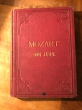 Noten, Don Juan , W.A.Mozart