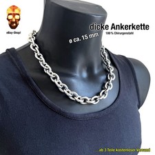 15 mm Ankerkette Edelstahl
