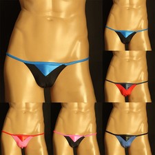 Männer Briefs Knapp Sexy Dessous G-String Gittergewebe Glatt Hautfreundlich