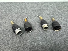 4 Anschlußstecker für Telefunken M15 M10 M5 M15A Groß tuchel