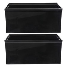  2PCS Aquarium Externer Filter Obere Box Aquarium Wasser Plastikfilter Rieselbox