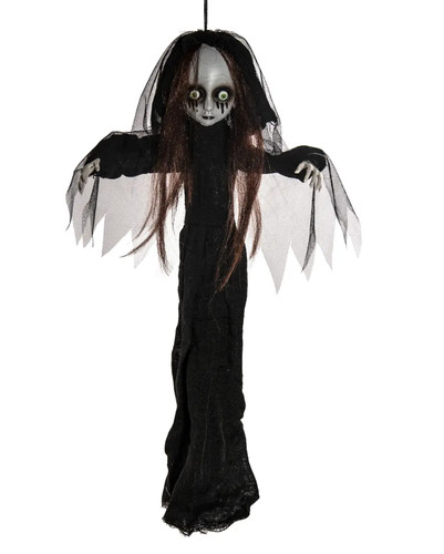 Gothic braut mit schleier als - schleier,