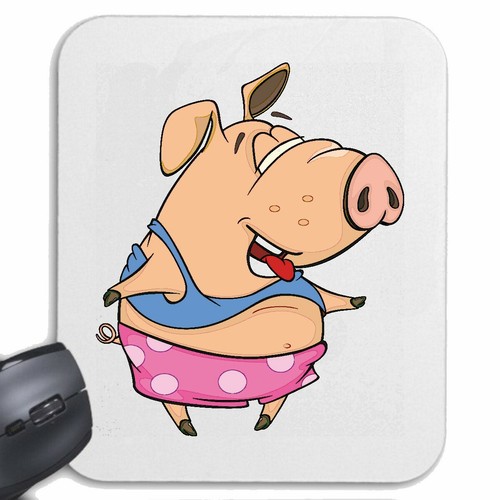 Mousepad schwein - (mauspad),