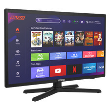SELFSAT SMART LED TV 1222 (55 cm/22") inkl. DVB-S2/C/T2 HD Tuner mit WLAN und Bl