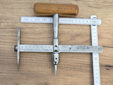 Vintage Werkzeug alt Sattler Kreisschneider für Leder Georg K.Kührt Zella-Mehlis