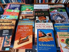 16 Bücher zum Thema: Holzarbeiten, Holzspielzeug, Drechseln, Laubsägen u.a.