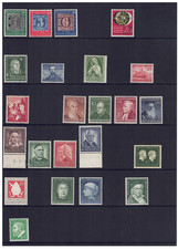 BRD - Sammlung aus den Jahren 1949 bis 1955 - postfrisch
