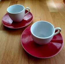 2 x FLIRT by R&B Espressotassen Set (Tasse & Untere) Doppio