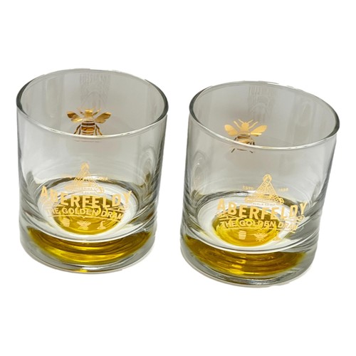 Aberfeldy whisky glass gold - whisky,
