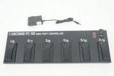 Boss FC-50 MIDI Fußsteuerung batteriebetriebenes Pedal Roland mit 100-240 V N...