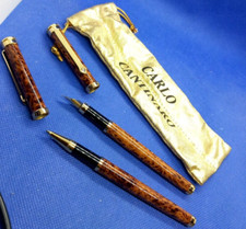 Carlo Cantinaro Kugelschreiber & Füllfederhalter Set mit Iridiumfeder UNINKED