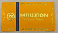 MAUXION Schokolade Papier