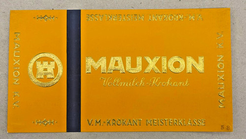 Mauxion schokolade papier - mauxion,