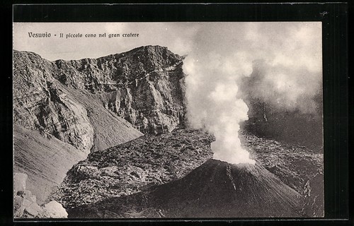Ansichtskarte vesuvio il - vesuvio,,