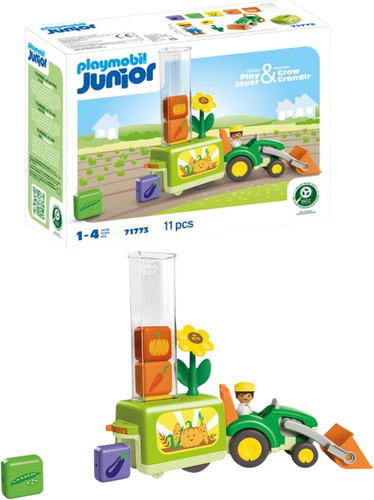 Playmobil junior traktor - |, |