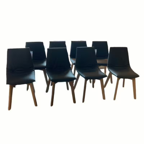 Team 8er stuhlset lui leder - team, 8er-stuhlset