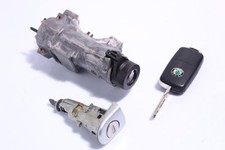 Zündschloss & Schliesszylinder mit 1 Schlüssel Skoda Fabia 5J Original 50472