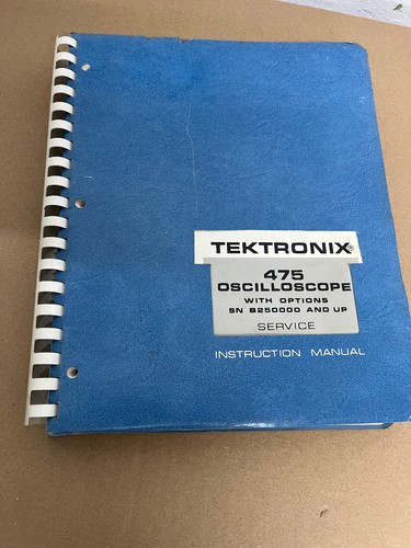 Tektronix 475 oscilloscope - oscilloscope, –
