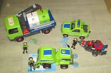 Playmobil XL Konvolut Sammlung City Service 6109,6111,6112 Kehrmaschine Altglas