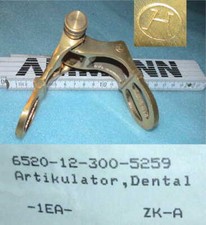 ARTIKULATOR justierbar Messing