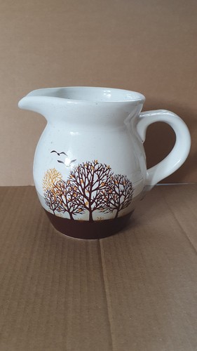 Krug bäume vogel keramik - bäume,