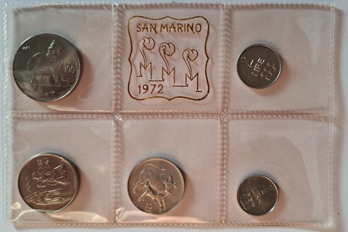 San marino kms kursmünzensatz - san,