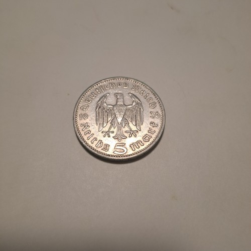Reichsmark hindenburg silber - 5,