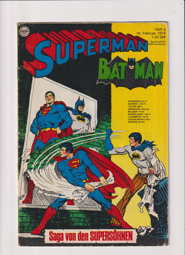 Superman 1974 original - 4,
