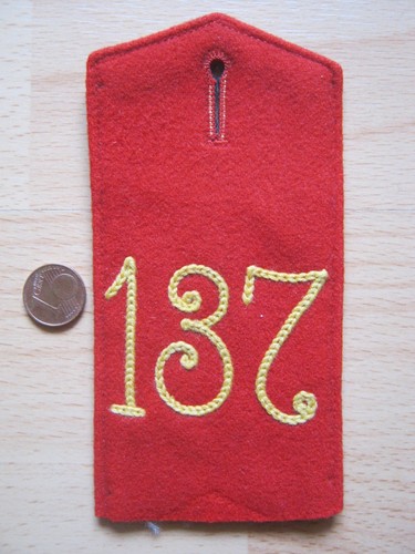 Schulterklappe infanterie 137 - infanterie,
