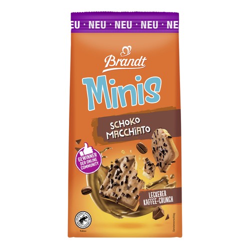 Brandt minis schoko macchiato - schoko,