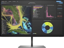 Monitor HP Z27q G3 27" (68,6cm)  2560 x 1440 Pixel 2K Quad HD Silber Bildschirm