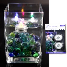 Led teelichter bunt - 2x,