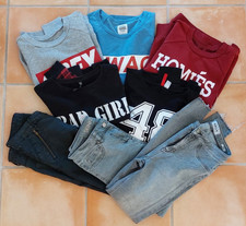 Kleiderpaket Damen, Gr. S/M, 36/38, 5 Pullover, 3 Hosen, gut erhalten