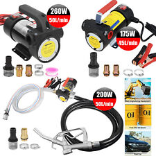 Dieselpumpe Ölabsaugpumpe DC12V 260W Heizölpumpe Kraftstoffpumpe Selbstansaugend