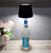 Dimmbar  LED Flaschen-Aufsatz Tisch-Lampe Flaschen-Leuchte Deko-Licht Farbwahl