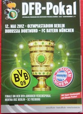 Programm - DFB Pokal Finale 2012 - Borussia Dortmund - Bayern München 