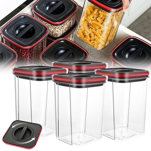 Set 2l vorratsdosen - 4, 1,2l