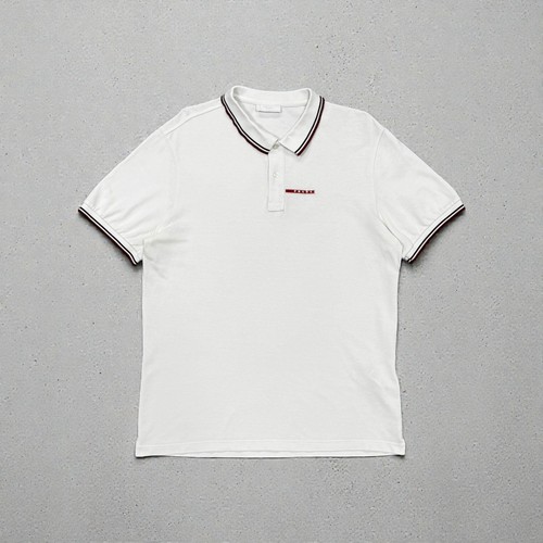 Prada red tab herren kurzarm - prada,