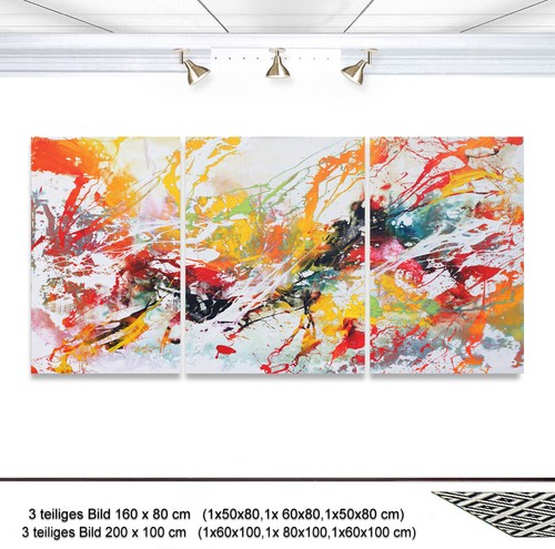 Abstraktes wandbild kunstdruck - abstraktes,
