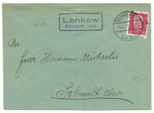 Lankow schivelbein land - lankow,