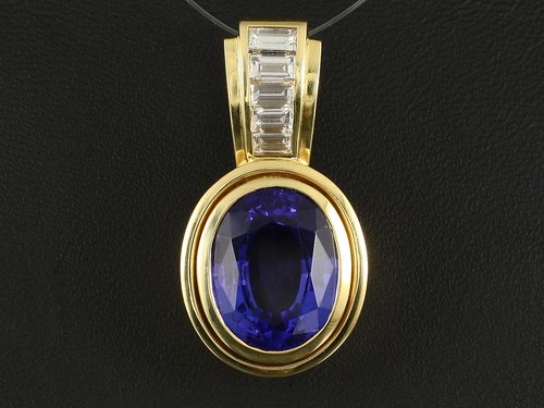 Wertvoller tansanit diamant - wertvoller,