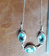 Aquamarin Halskette, echte