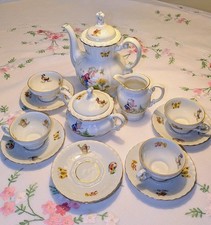 Puppenservice Porzellan von
