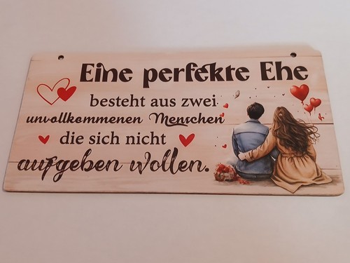 Holzschild mit spruch neu - spruch,