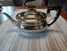 Teekanne, versilbert, englisch