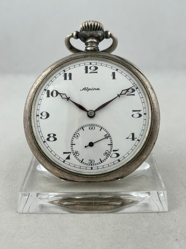Taschenuhr alpina handaufzug - alpina,