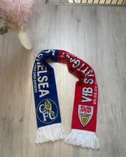 VfB Stuttgart EC Chelsea Fan Schal - Sammlerstück Fußball