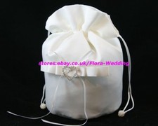 Elfenbein Satin Braut Dolly