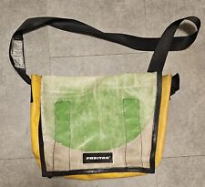 Alte Freitag Tasche Dragnet F12 Gelb Grün 