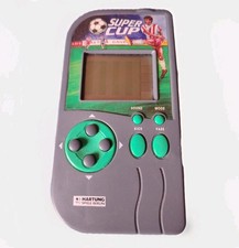 Portable Spielekonsole Super Cup Fussball LCD Spiel Rarität selten Made in Ger